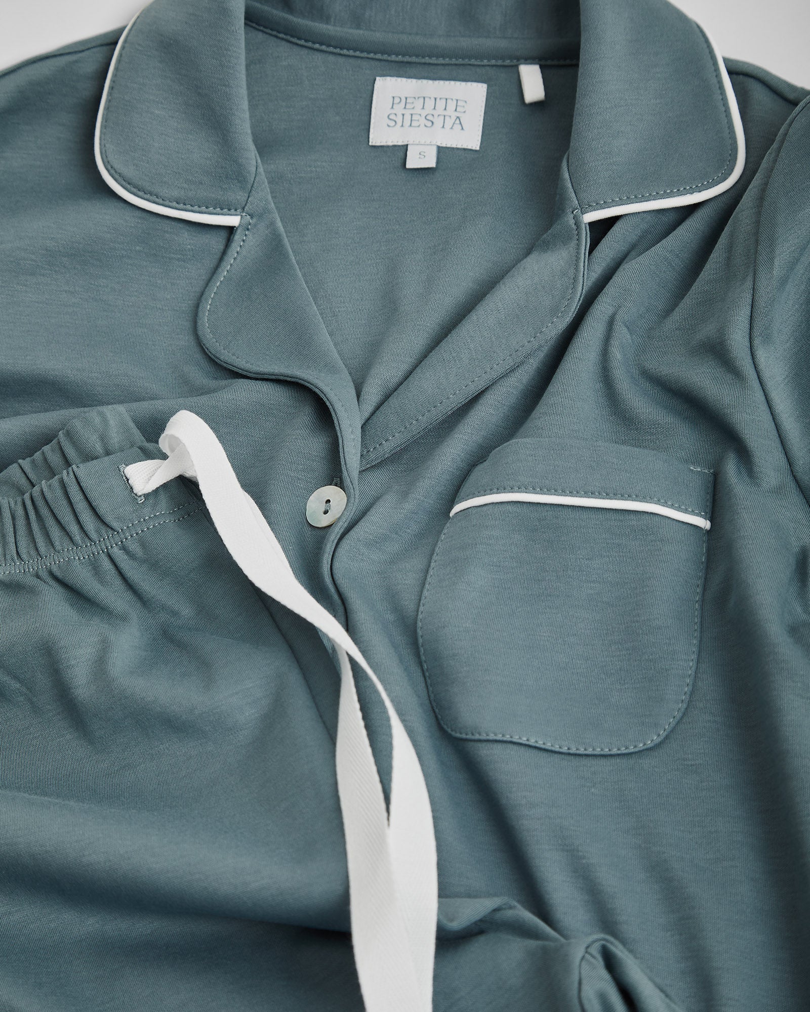 Pijama Mujer Camisero Deep Blue