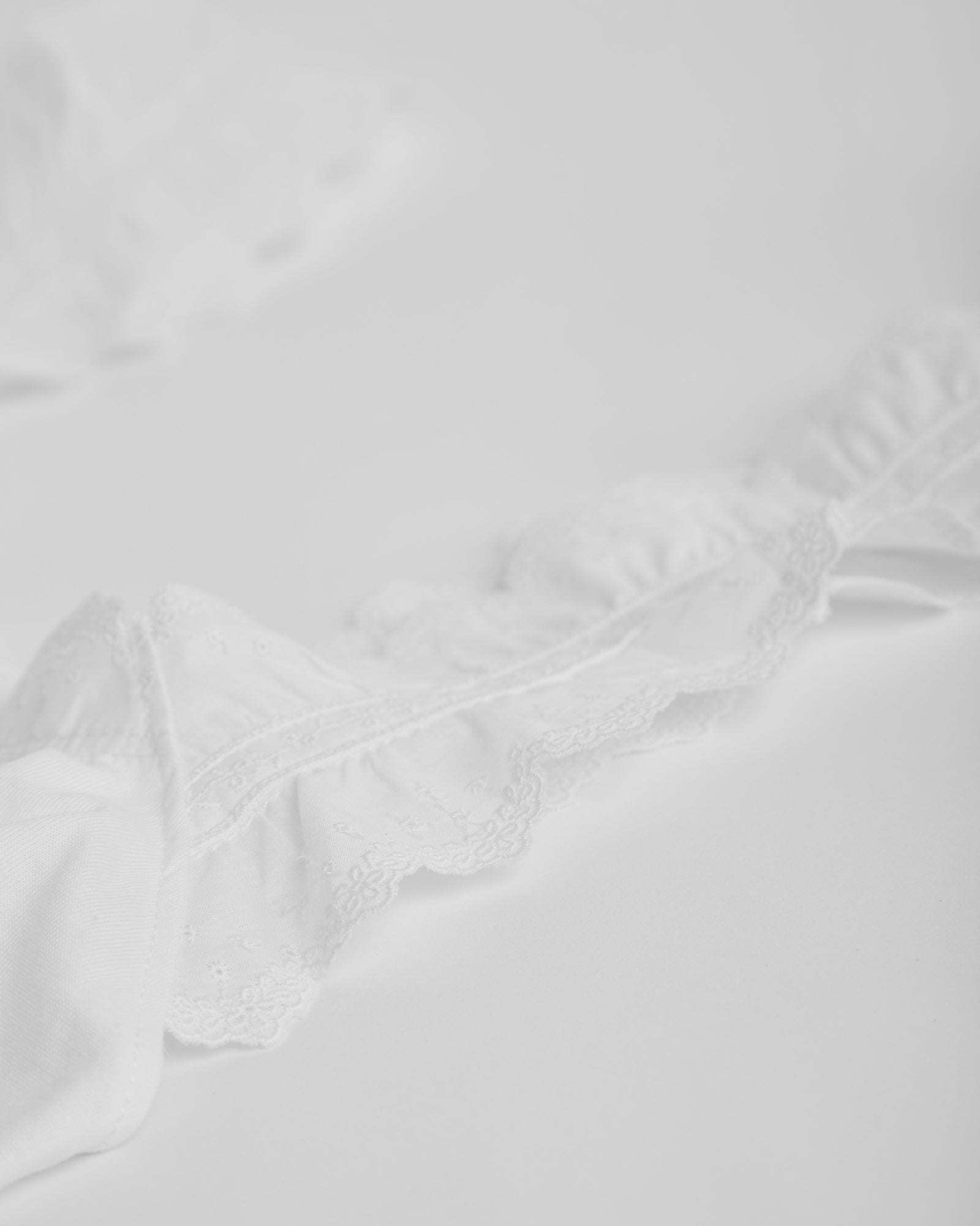 Camisón Mujer Tira Bordada Blanco