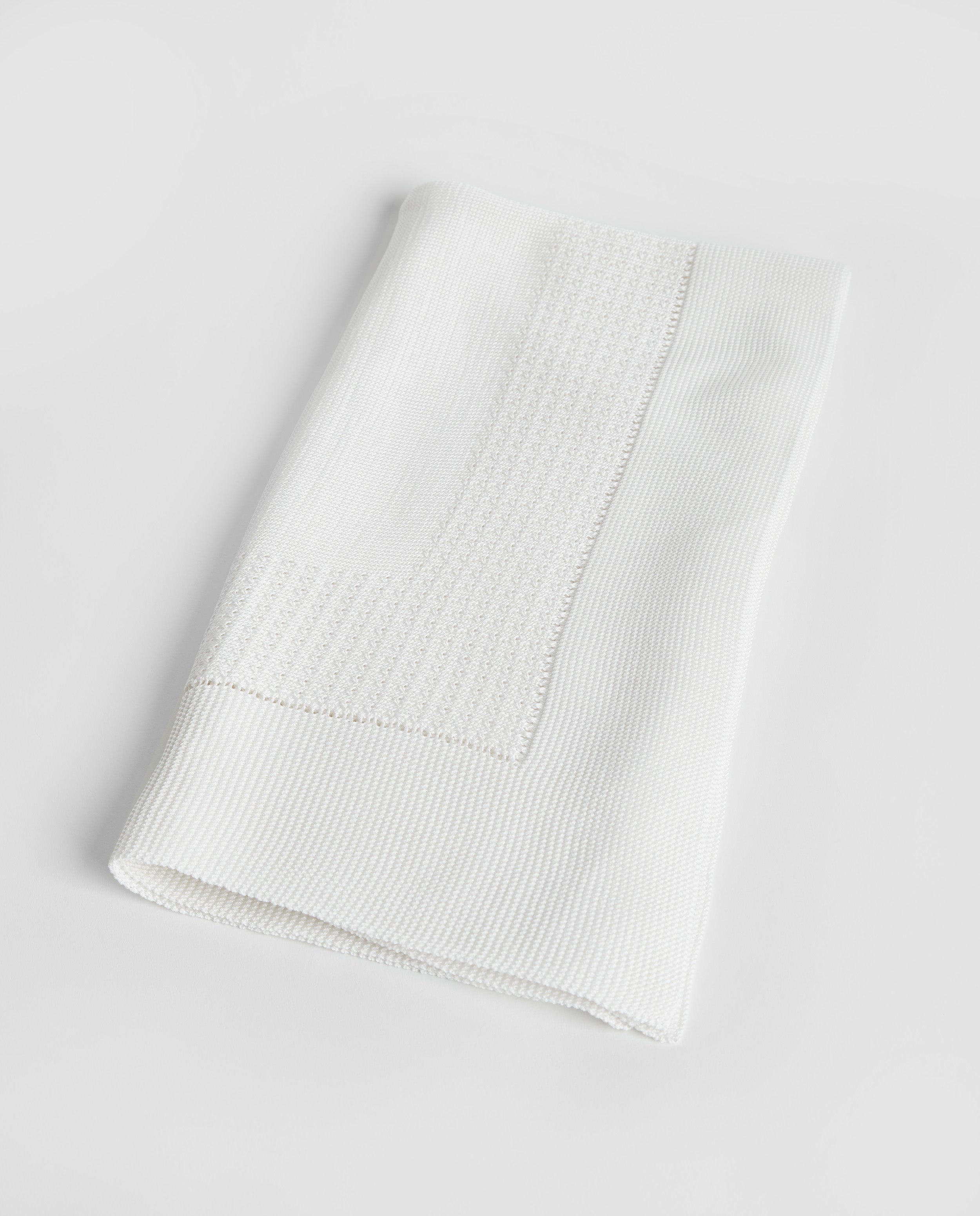 Toquilla Perlé Algodón Eco White