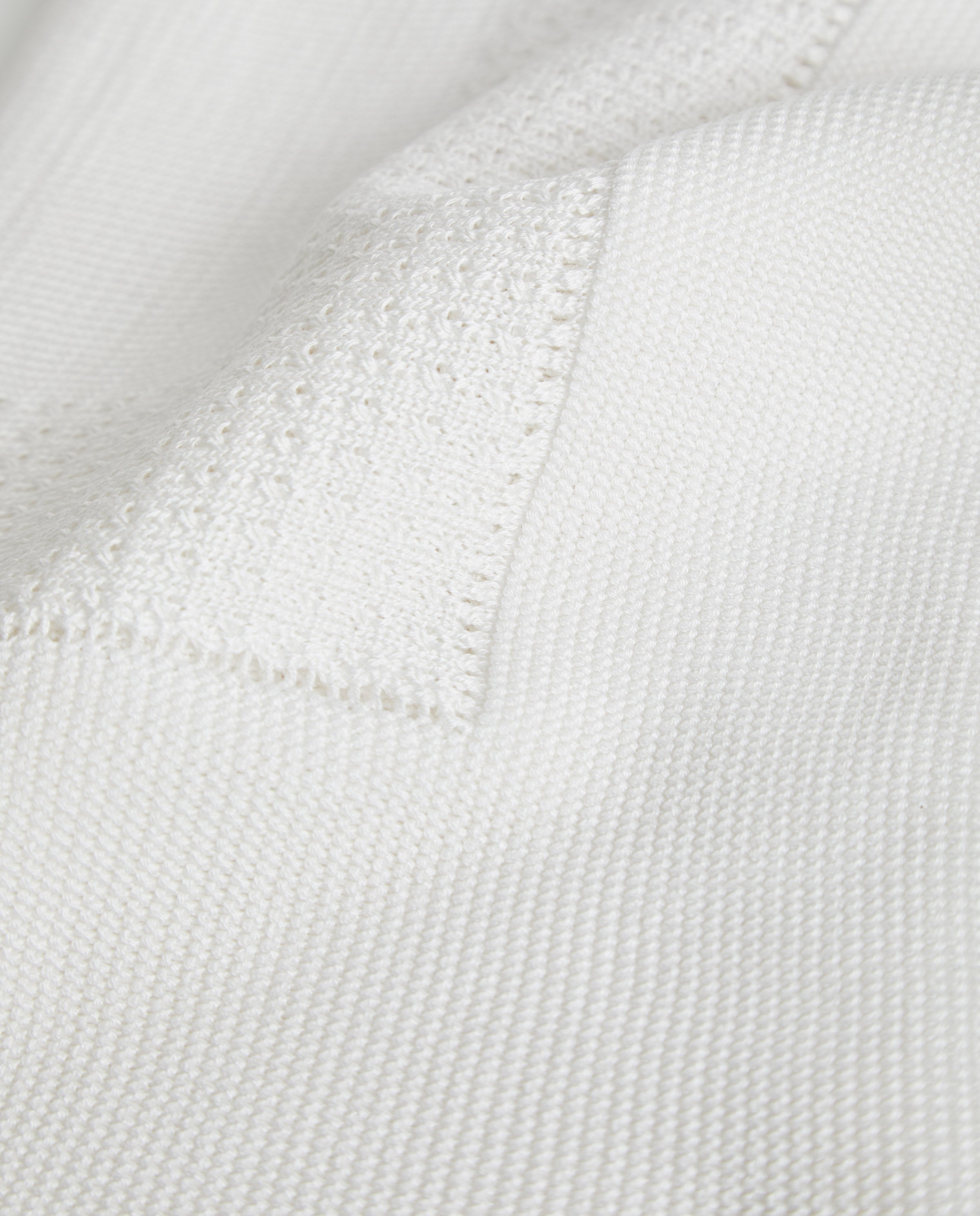 Toquilla Perlé Algodón Eco White