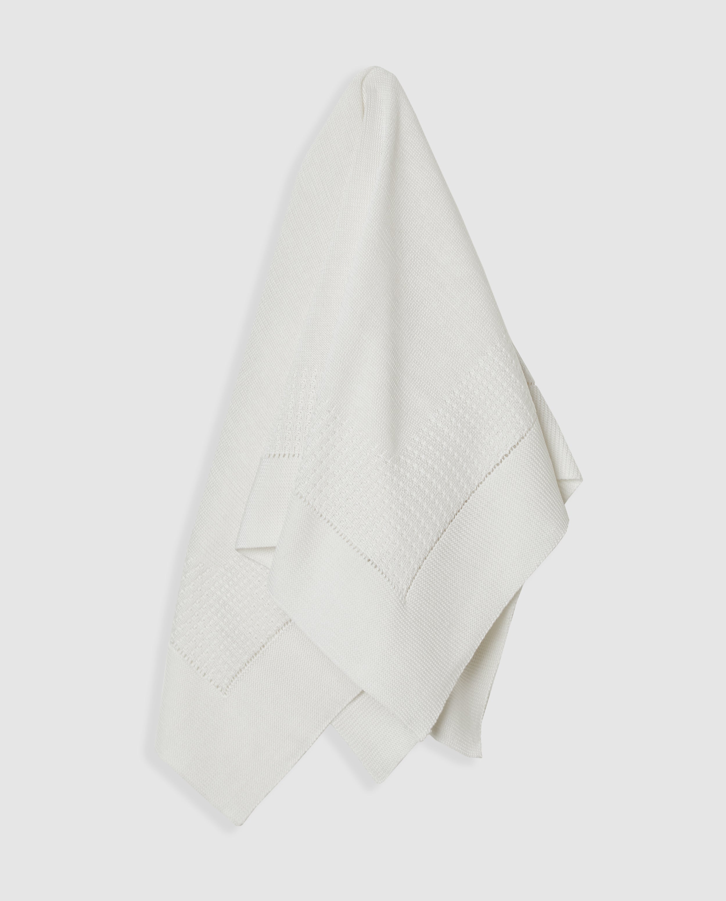 Toquilla Perlé Algodón Eco White