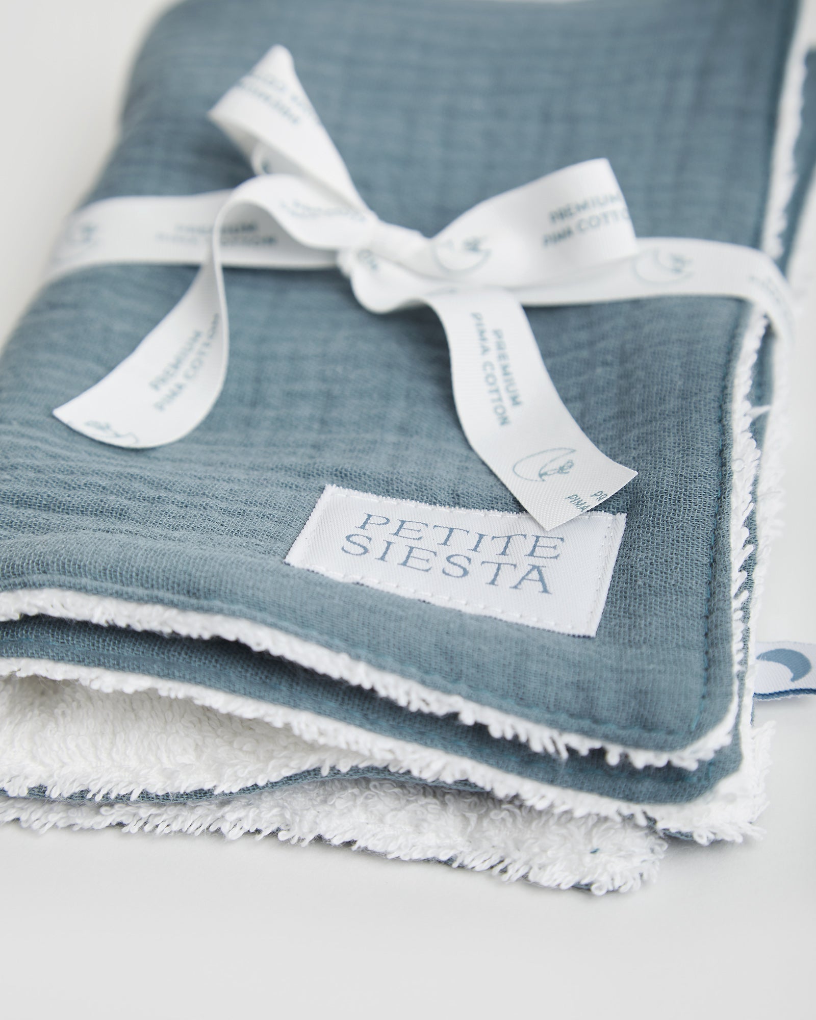 Mini Deep Blue Towels (Pack 2)