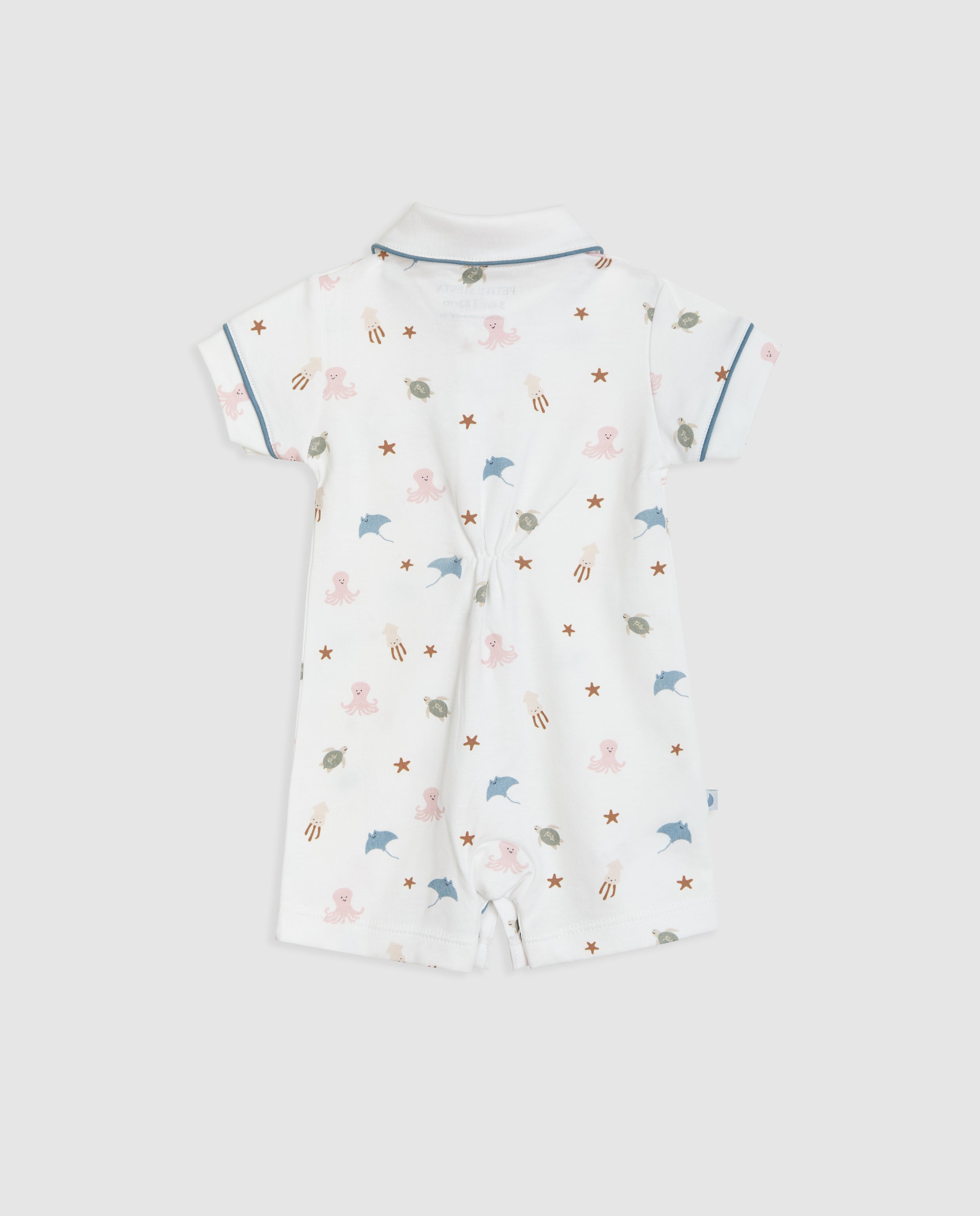Pijama Bebé Camisero Ocean Corto