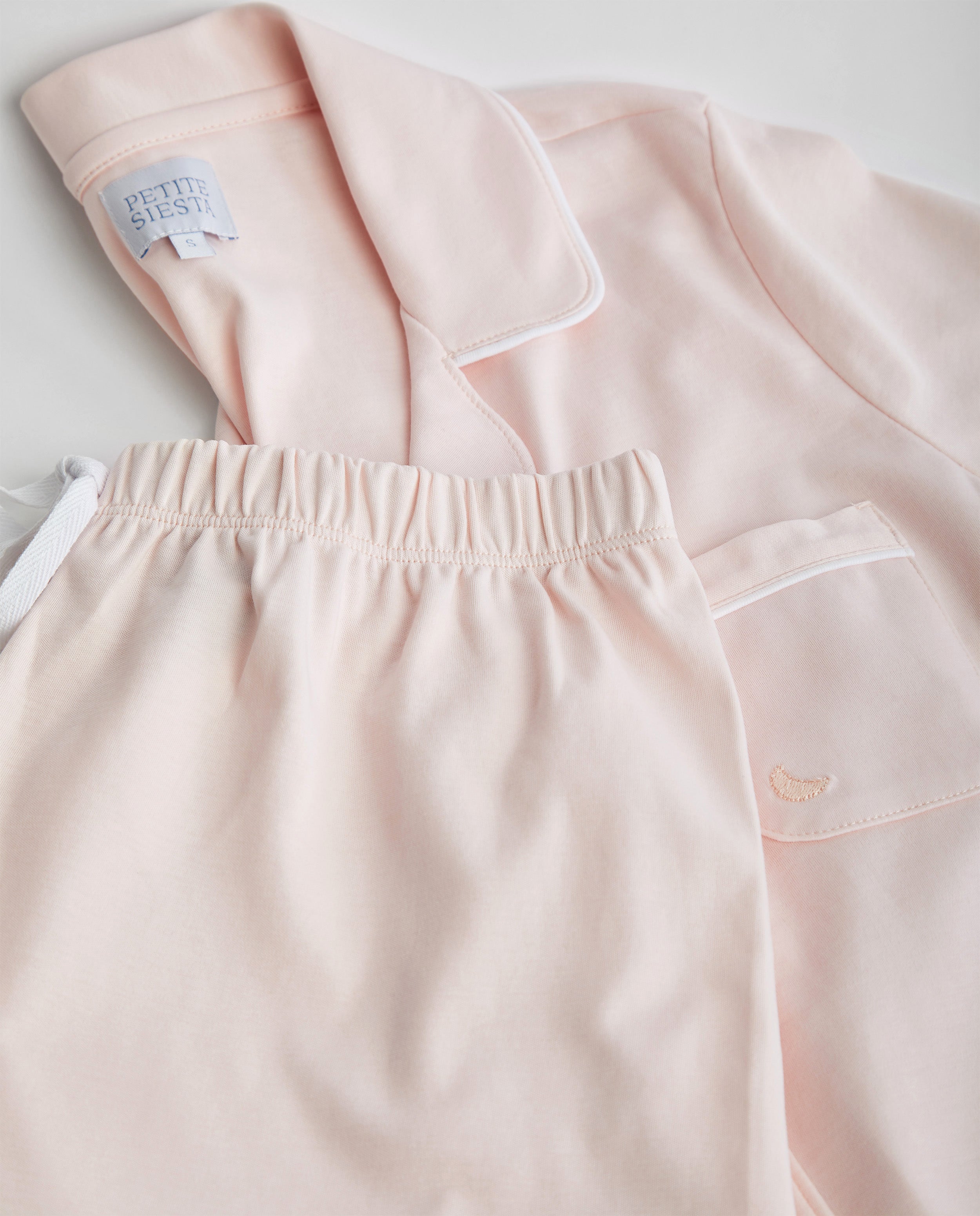 Pyjama court rose pour femme