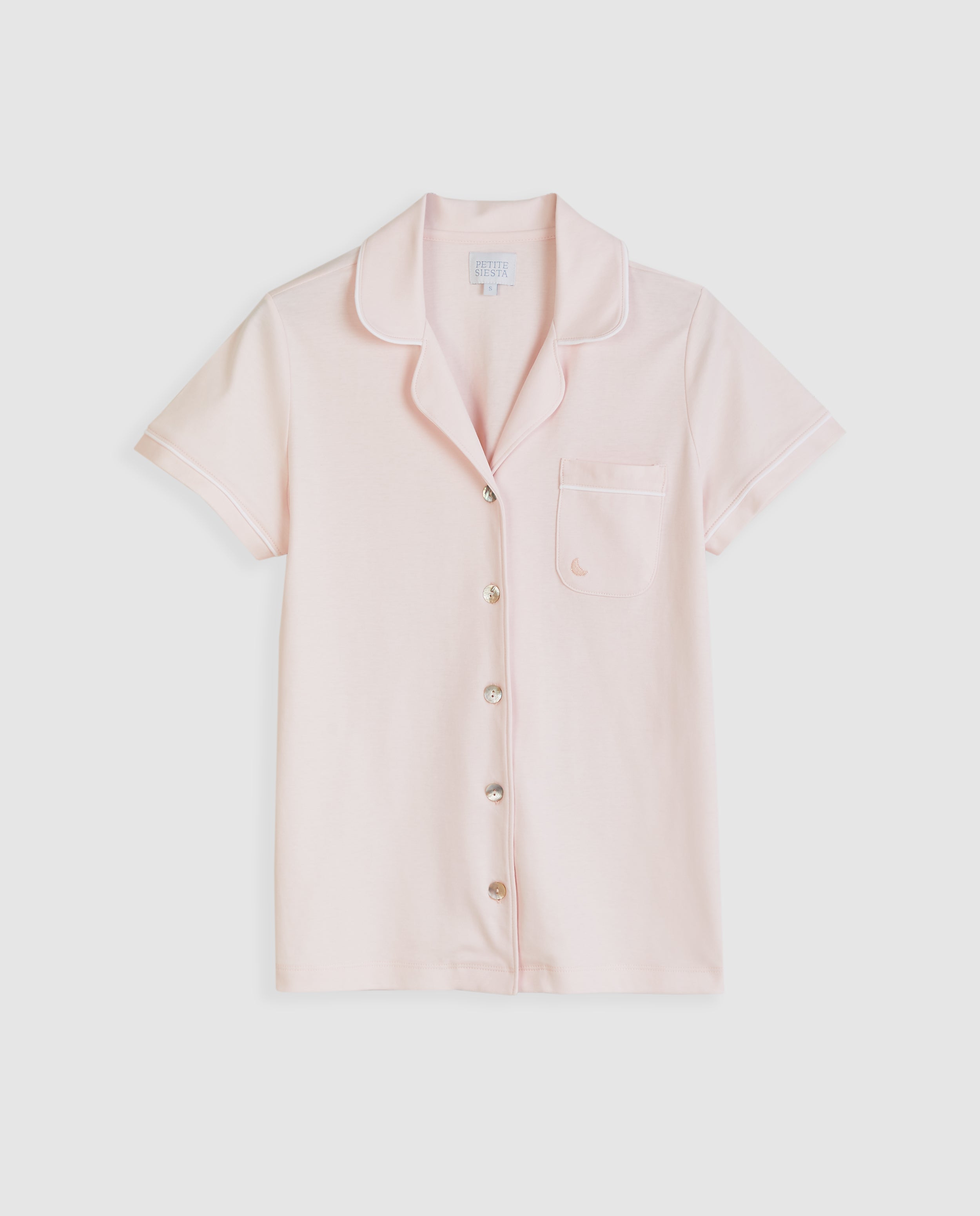 Pyjama court rose pour femme
