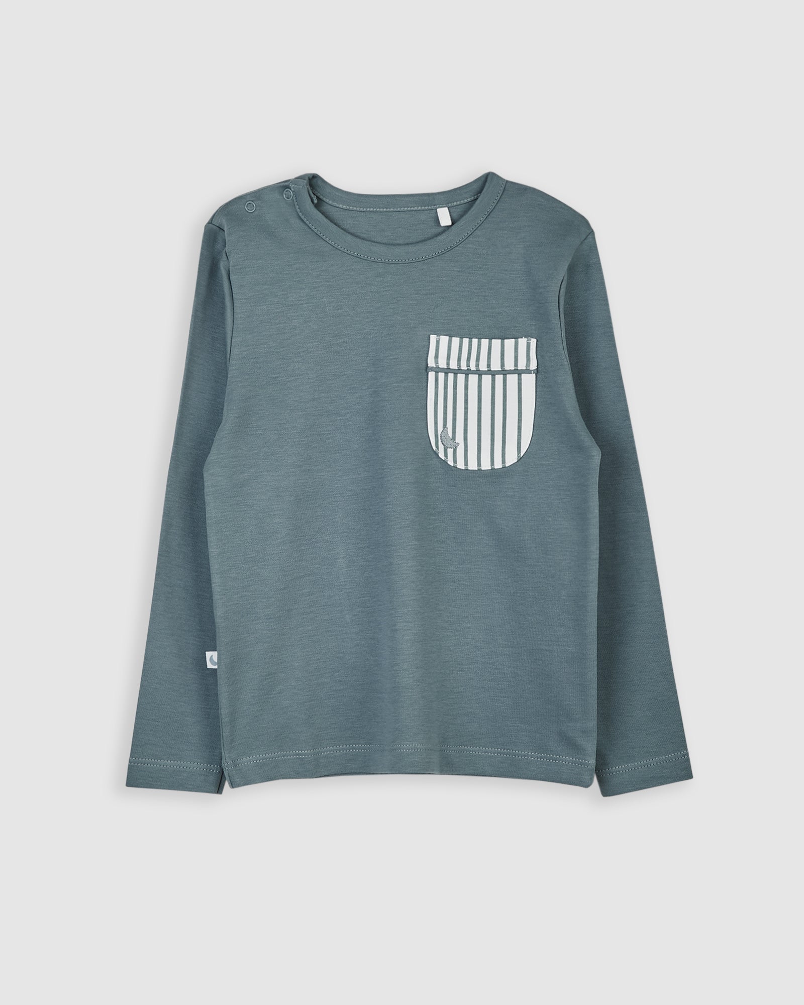 Pijama Kids Rayas Deep Blue