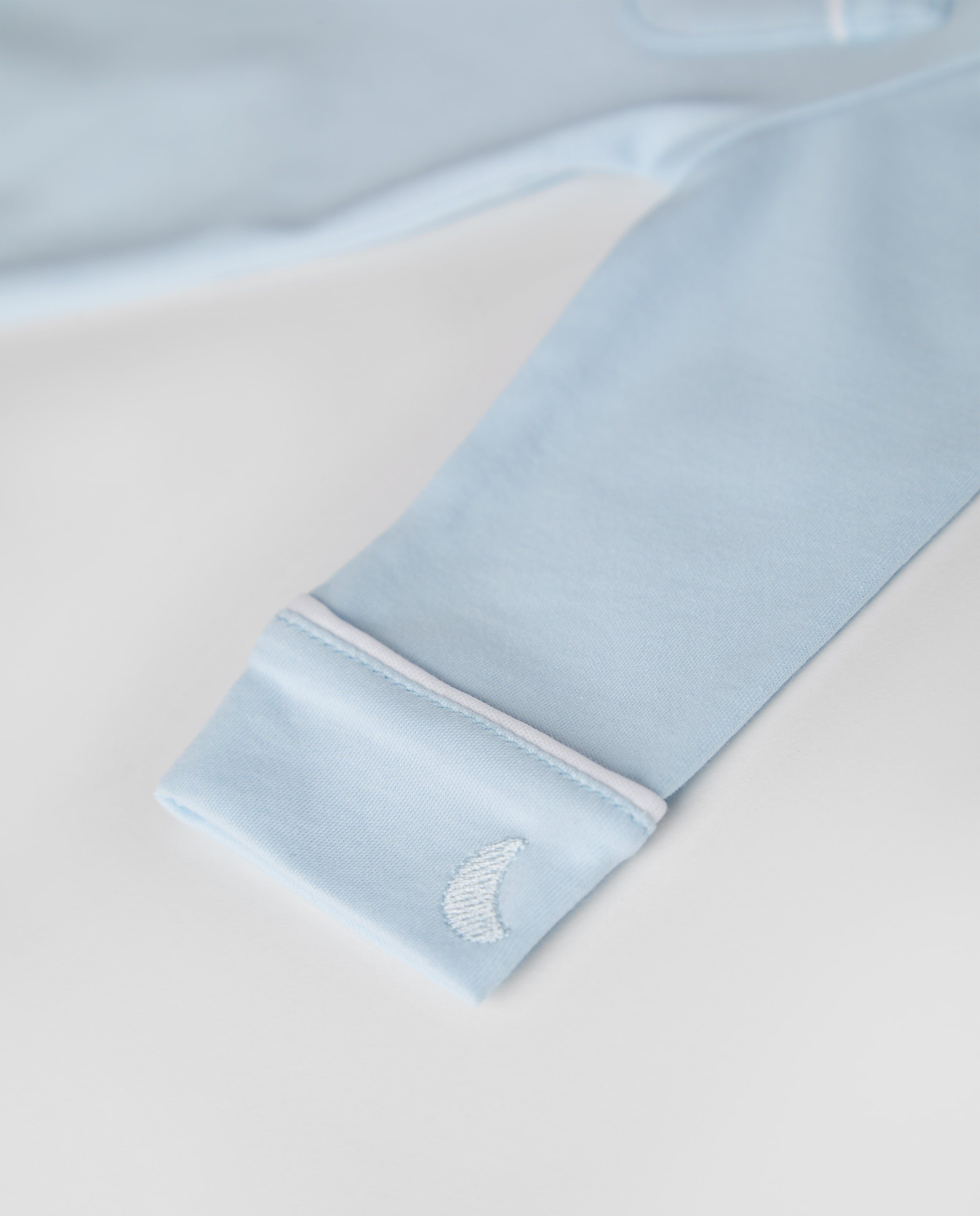 Pyjama chemise bleu pour bébé