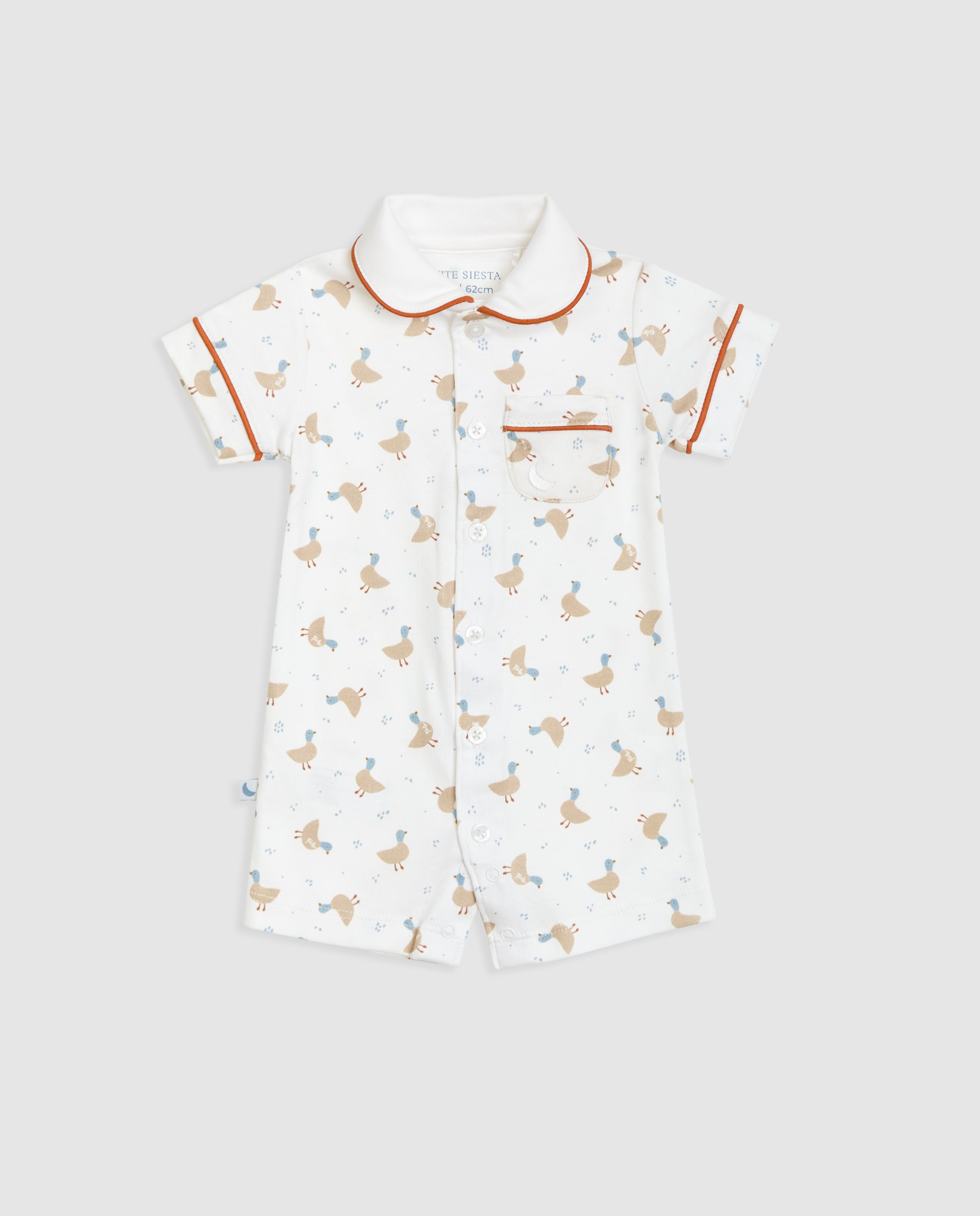 Baby Pajamas Shirt Ducks Short