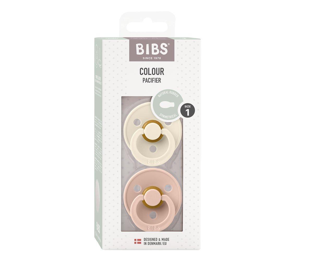 BIBS Blush/Ivory Pacifiers