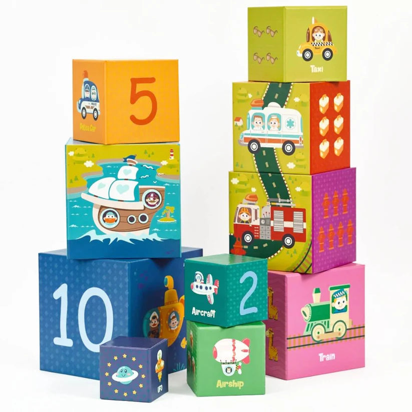 Stackable Transport Cubes