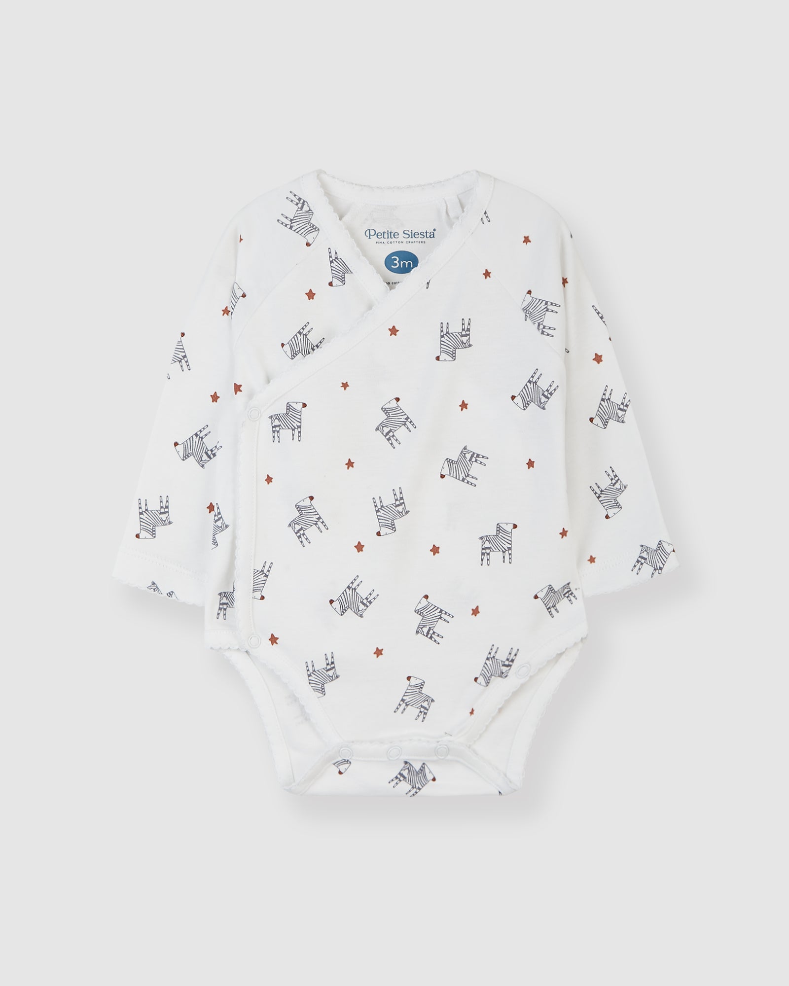 Zebra Kimono Bodysuit "Something by Jaime"