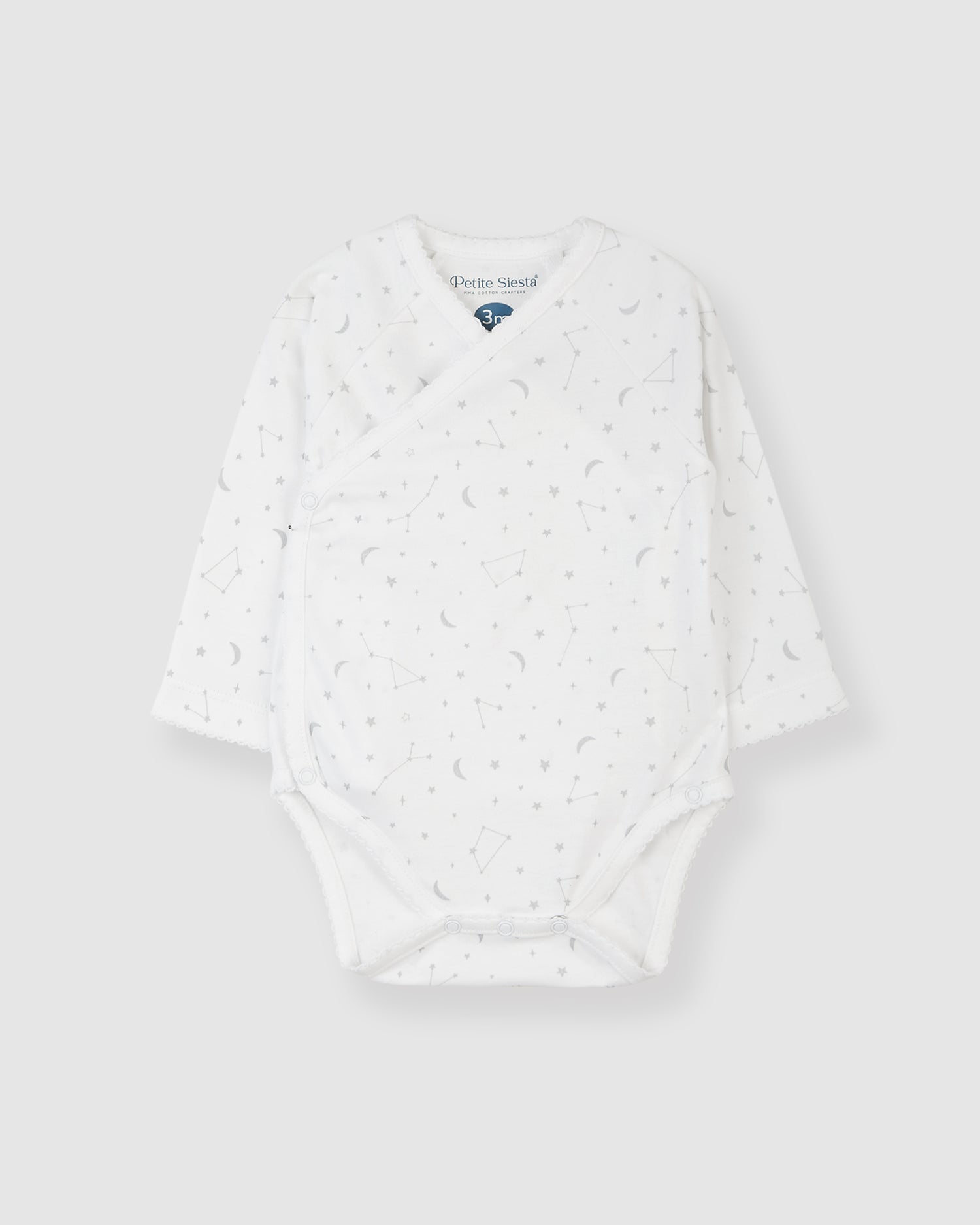 Body Kimono Estrellas Grises