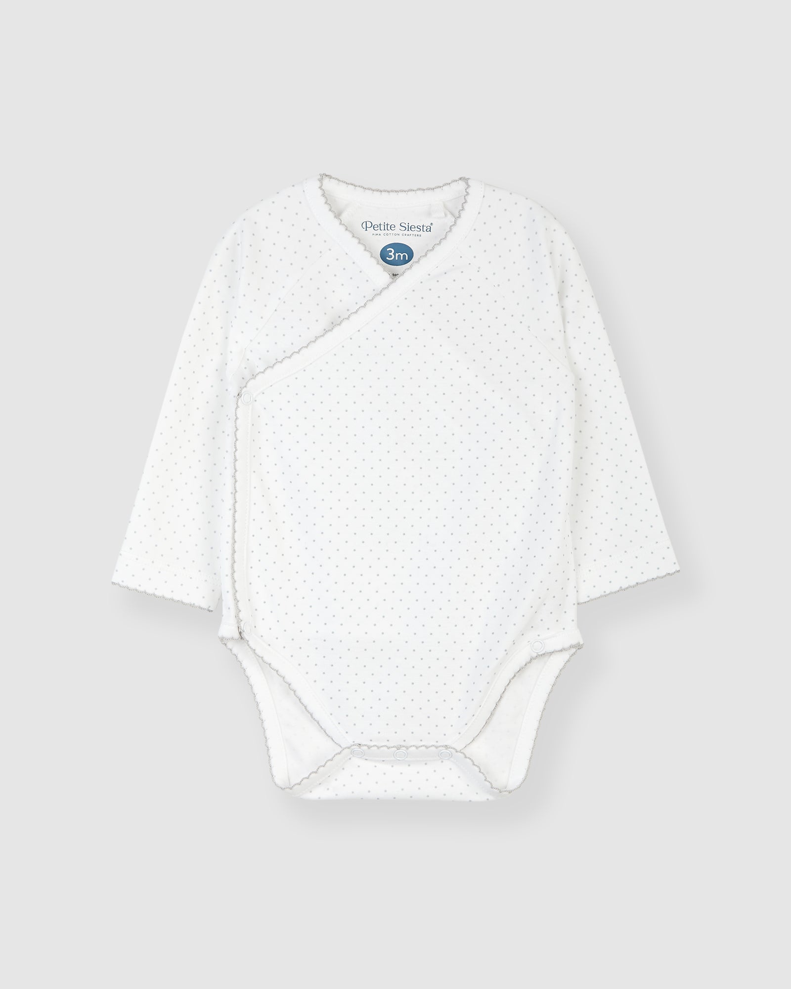 Gray Dot Kimono Body