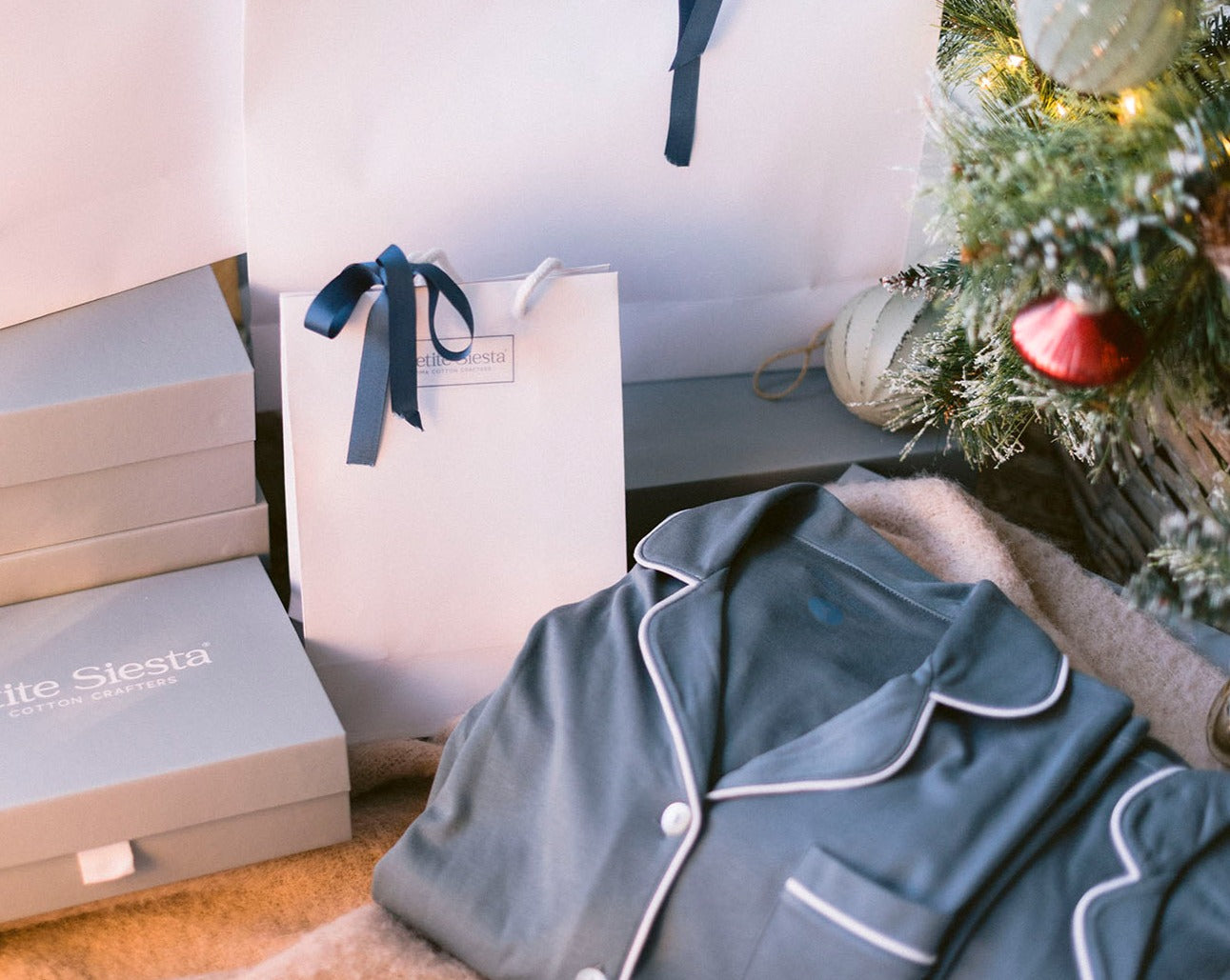 Pijama Mujer Camisero Deep Blue