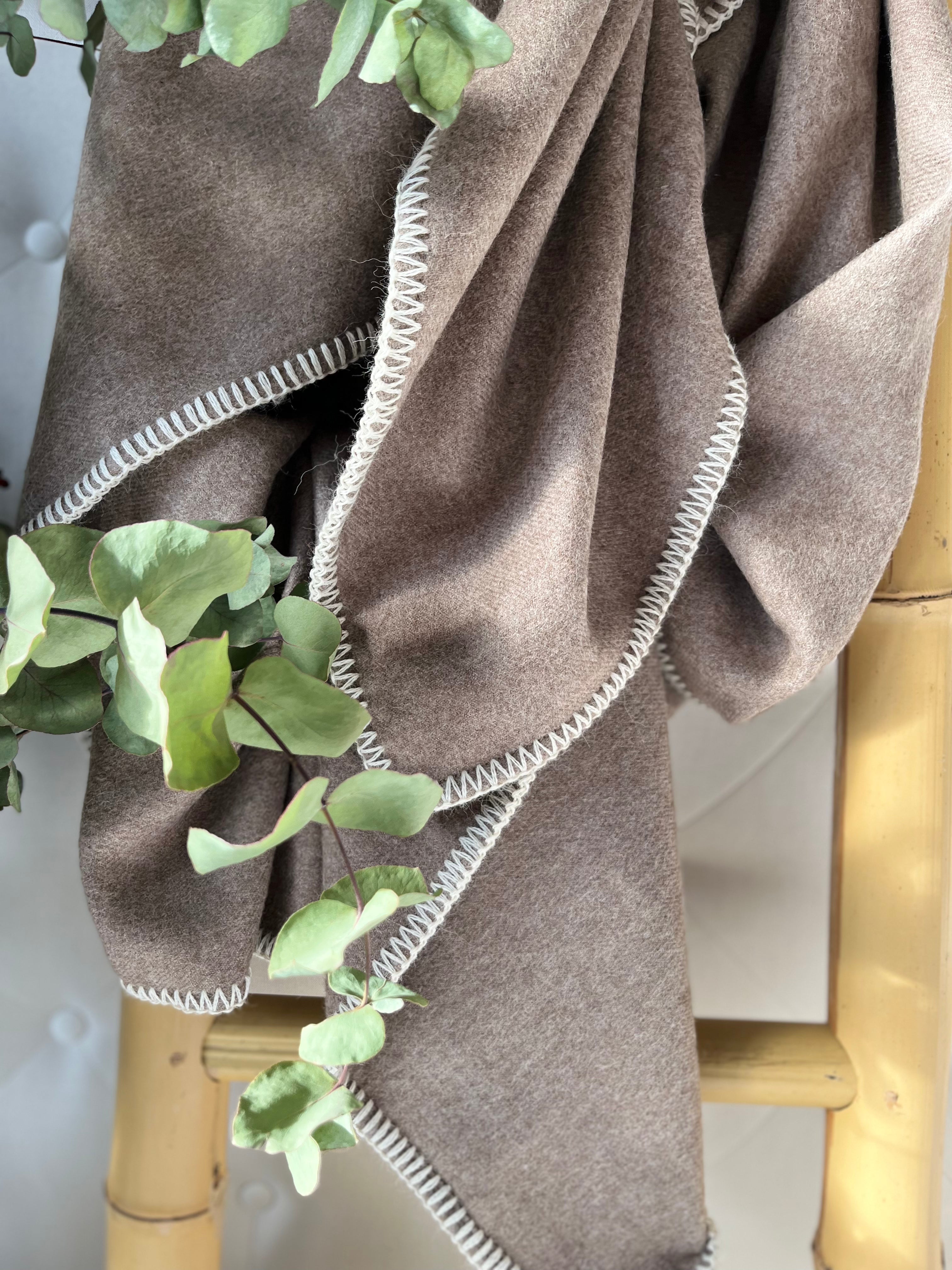 Manta Baby Alpaca Beige Tostado