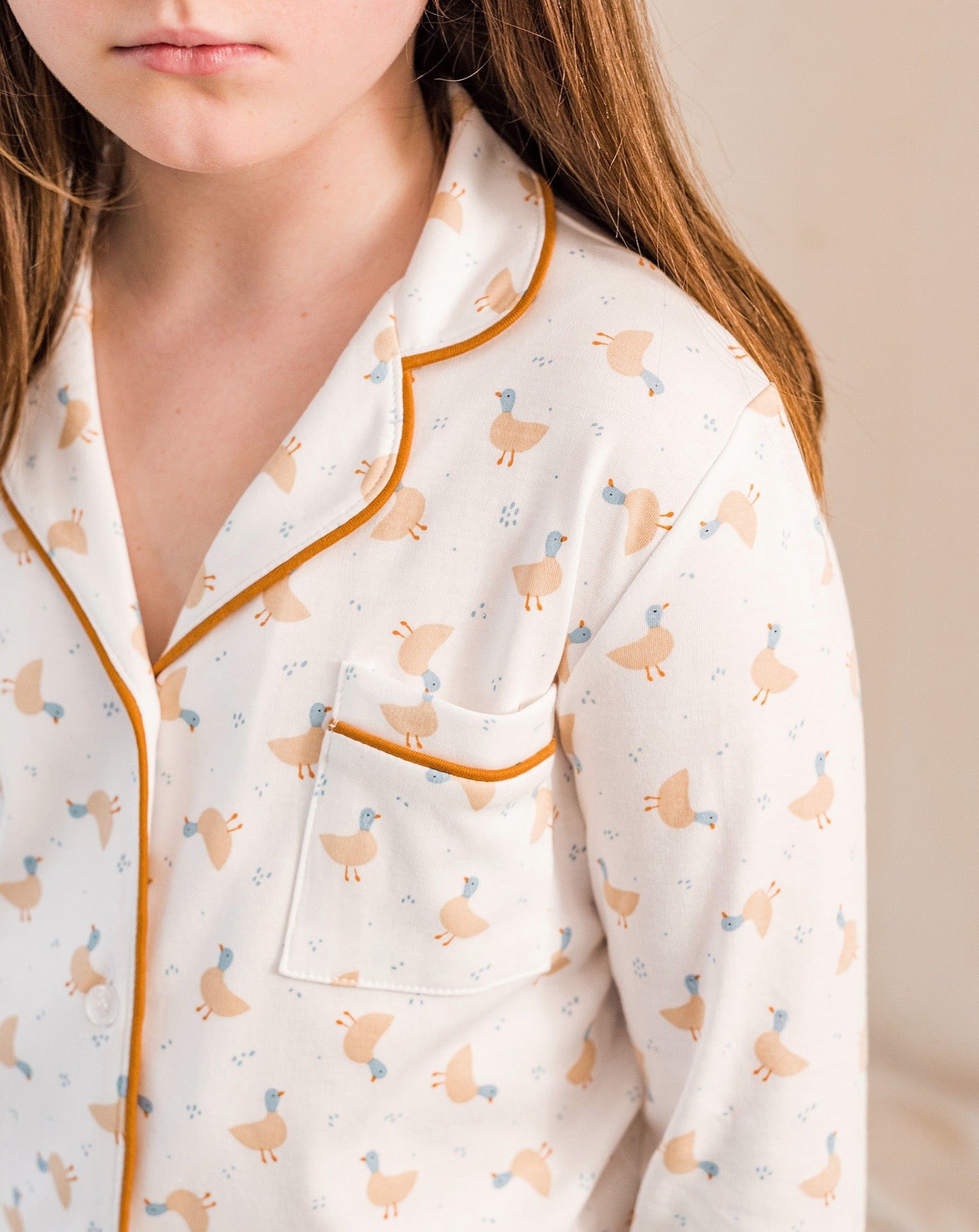 Pijama Kids Camisero Patos