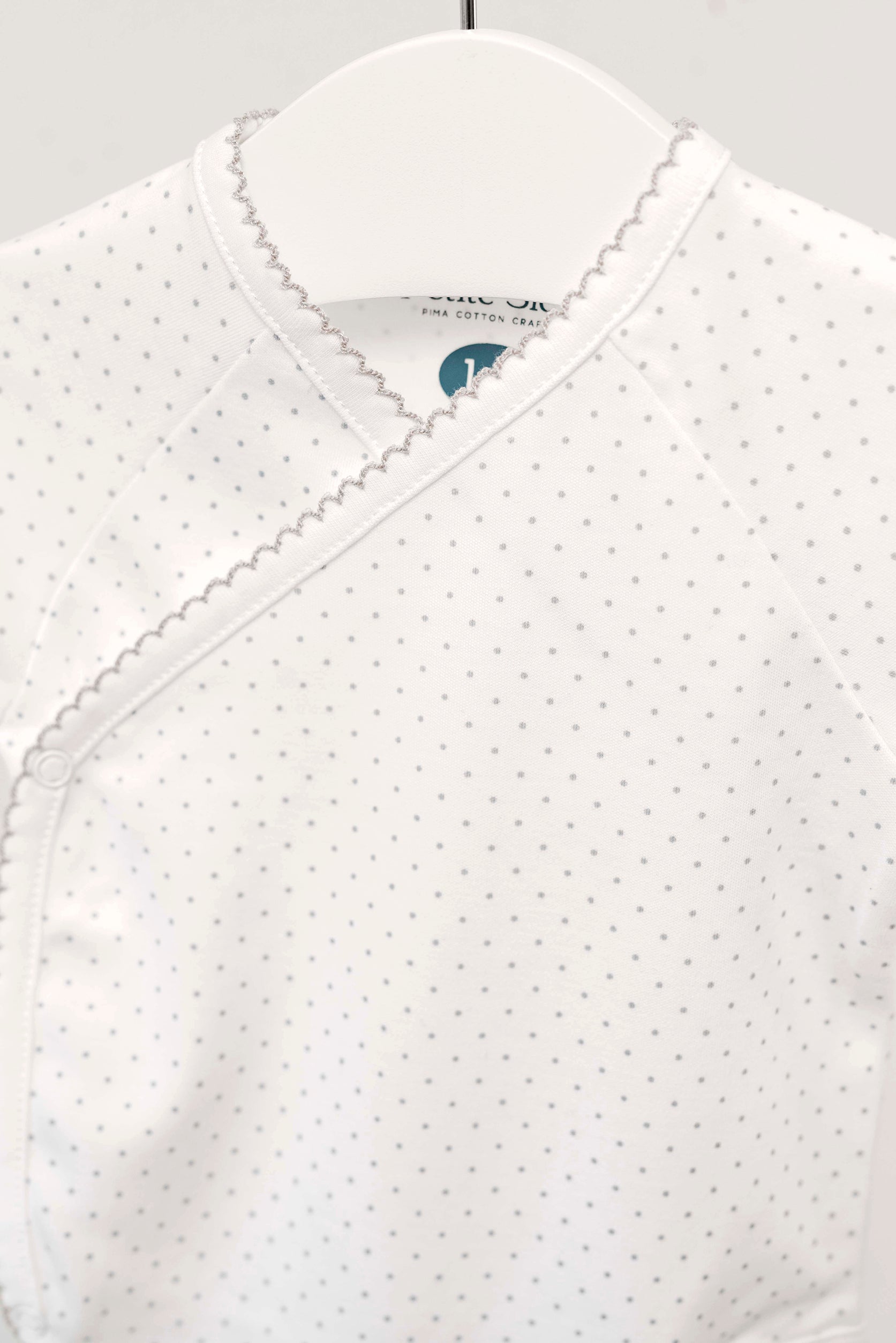 Gray Dot Kimono Body