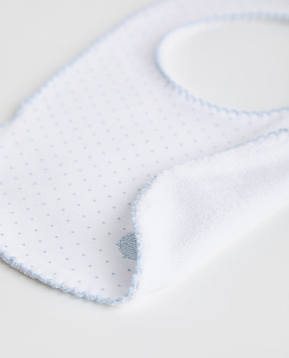 Blue Dots Bib