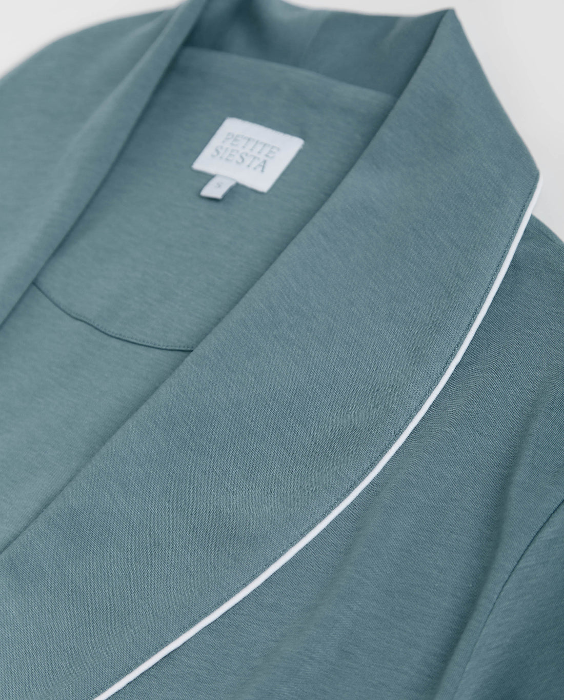 Peignoir bleu profond pour femme