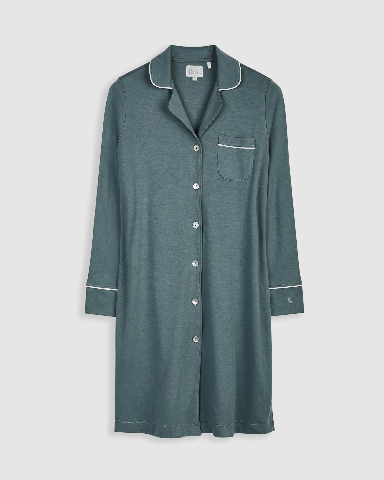 Chemise de nuit bleu foncé pour femme