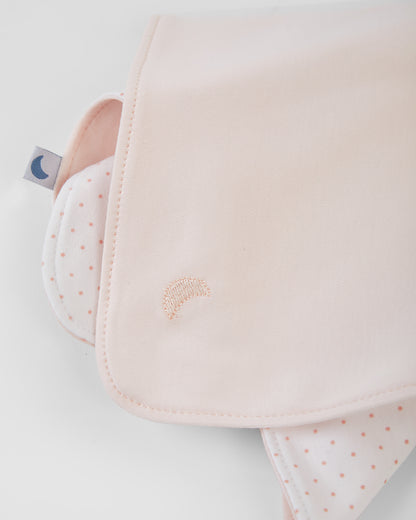 Doudou à pois roses