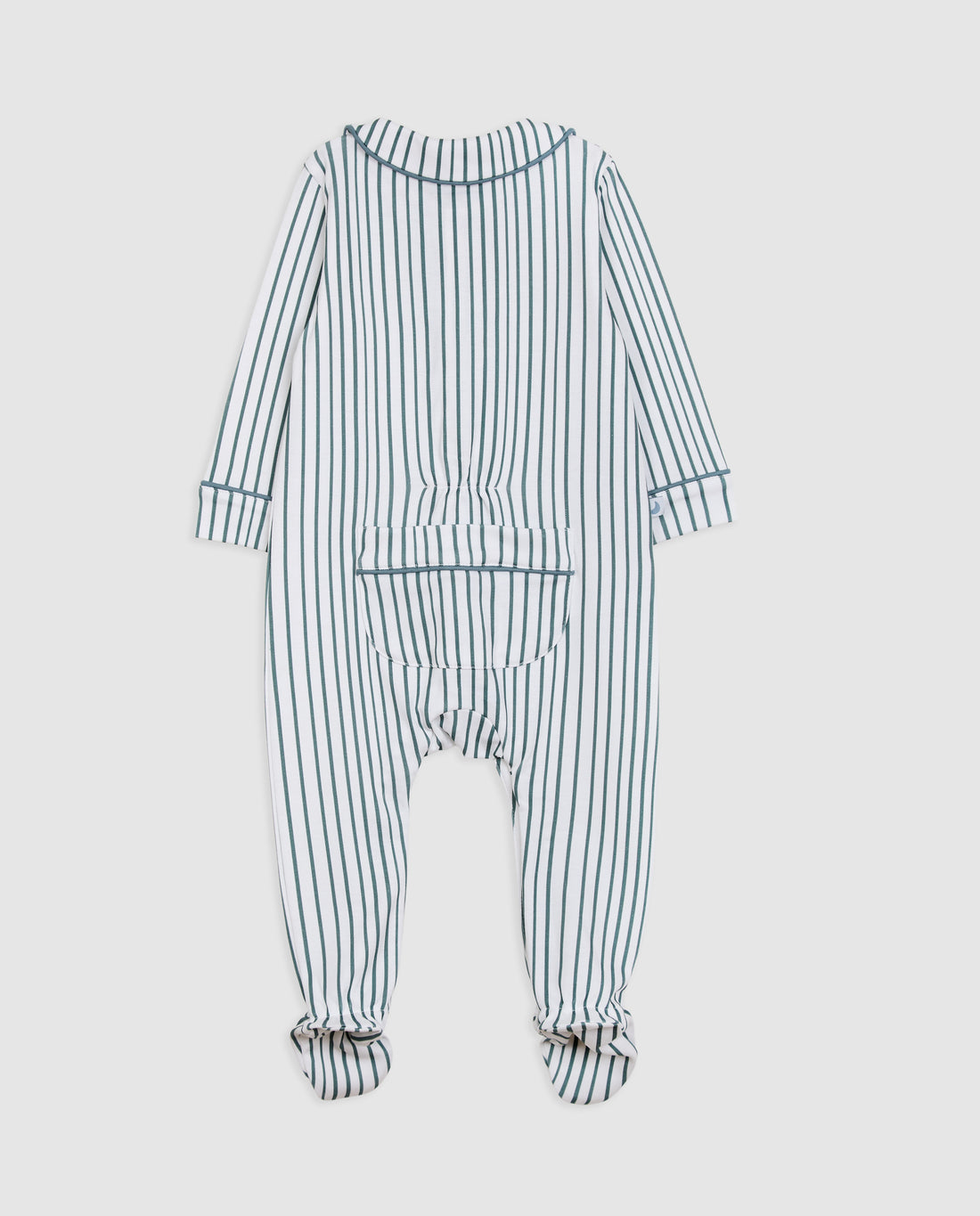 Pijama Bebé Camisero Rayas Deep Blue