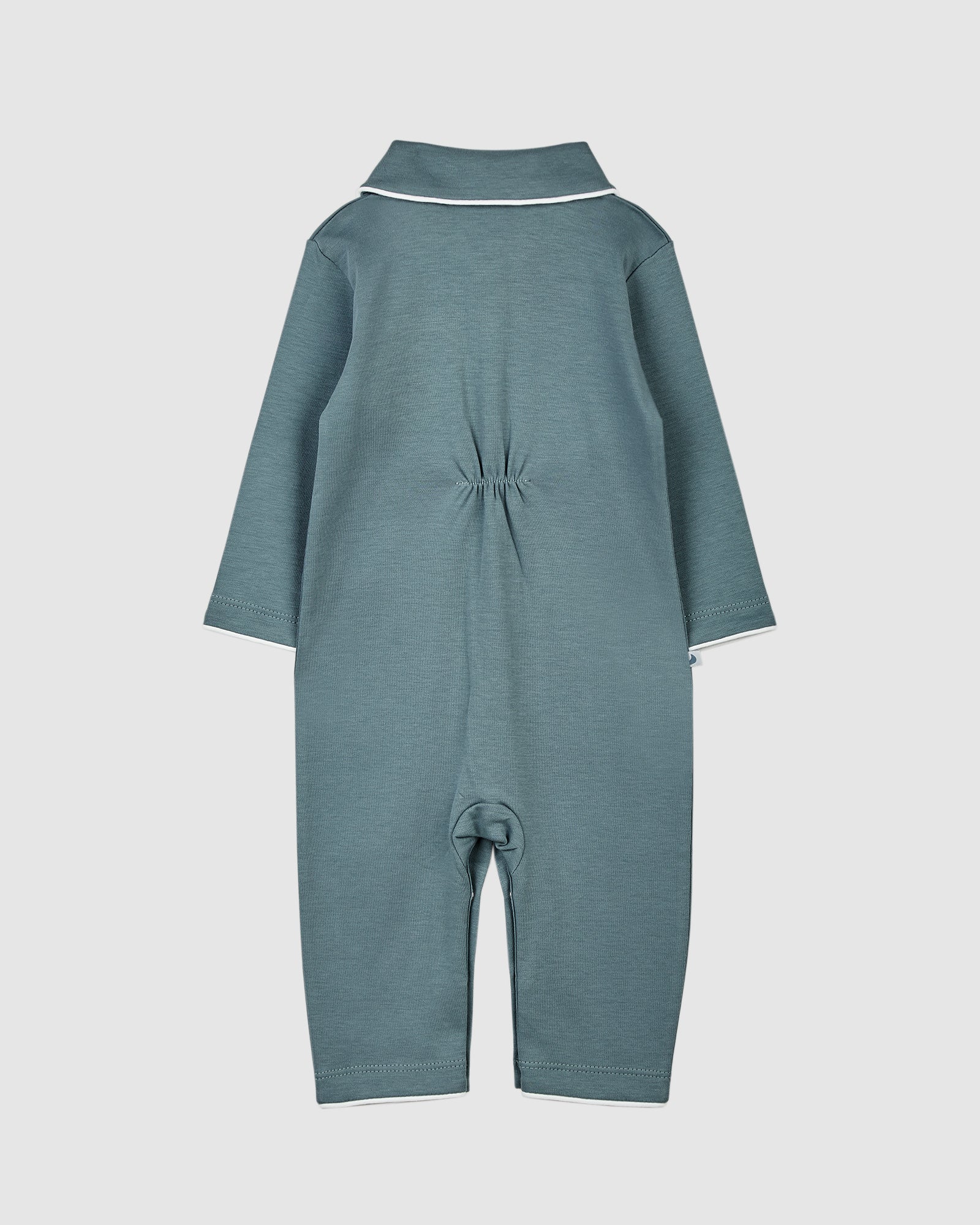 Pijama Bebé Camisero Deep Blue (sin pies)