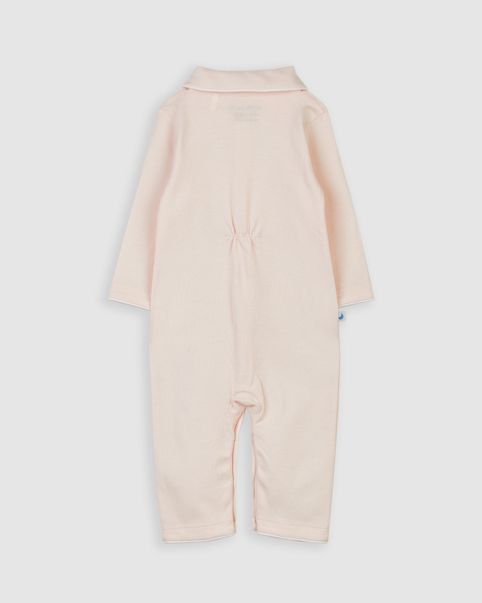 Pijama Bebé Camisero Rosa (sin pies)