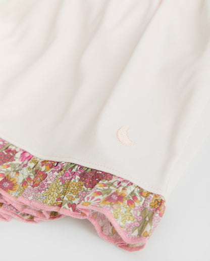 Pijama Mujer Volantes Liberty Annie Corto