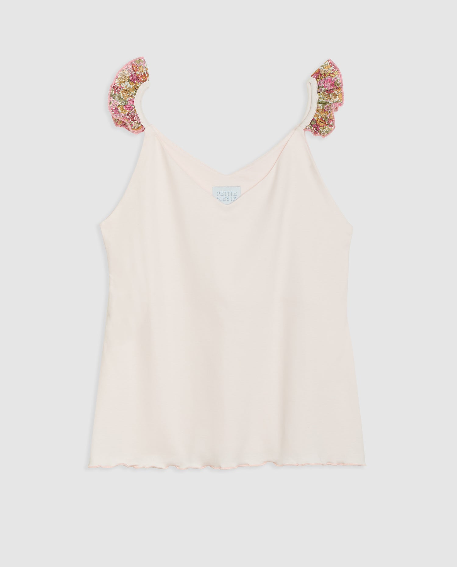 Pijama Mujer Volantes Liberty Annie Corto