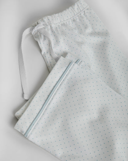 Pijama Kids Camisero Puntos Azules