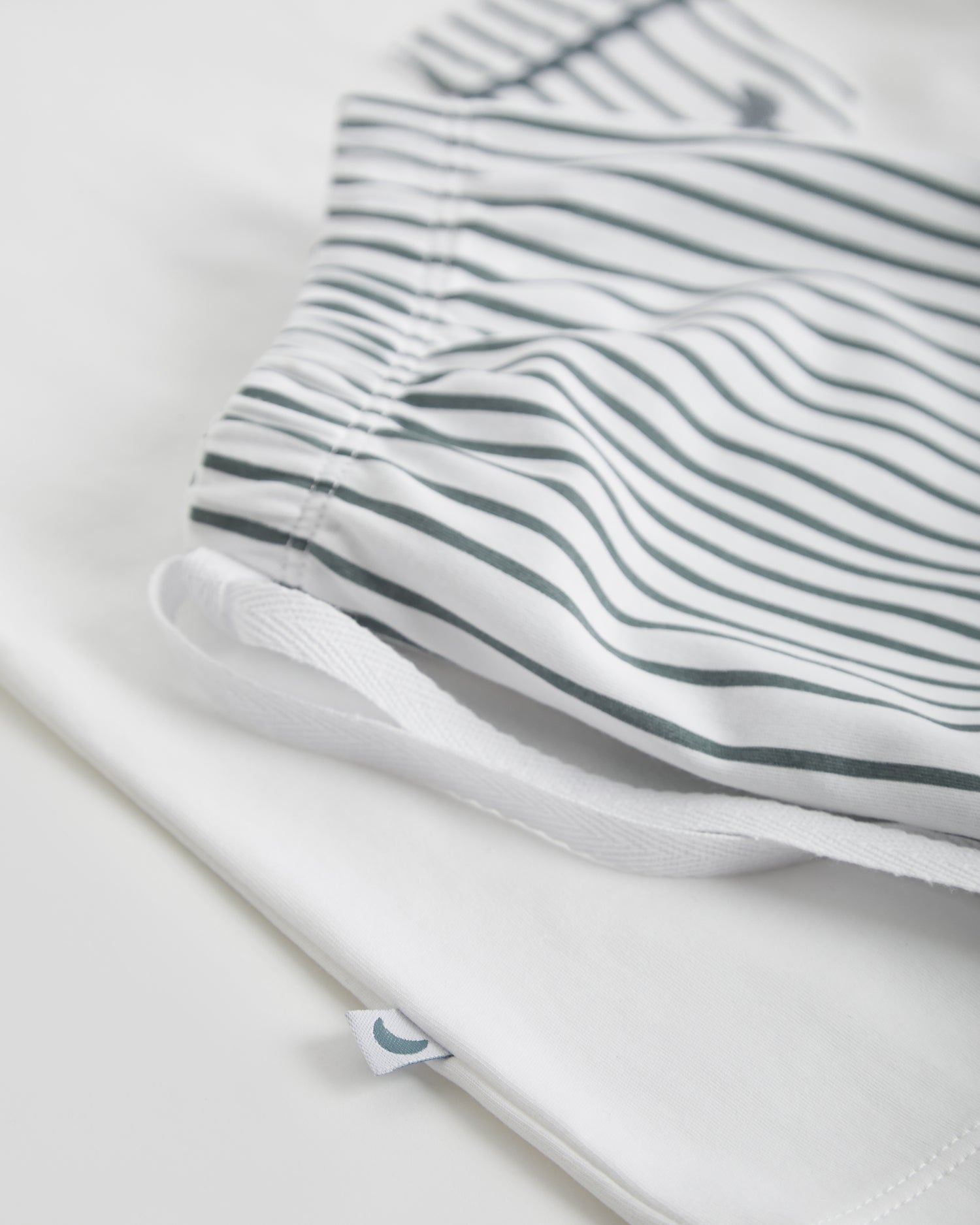 Pijama Kids Rayas Deep Blue Corto