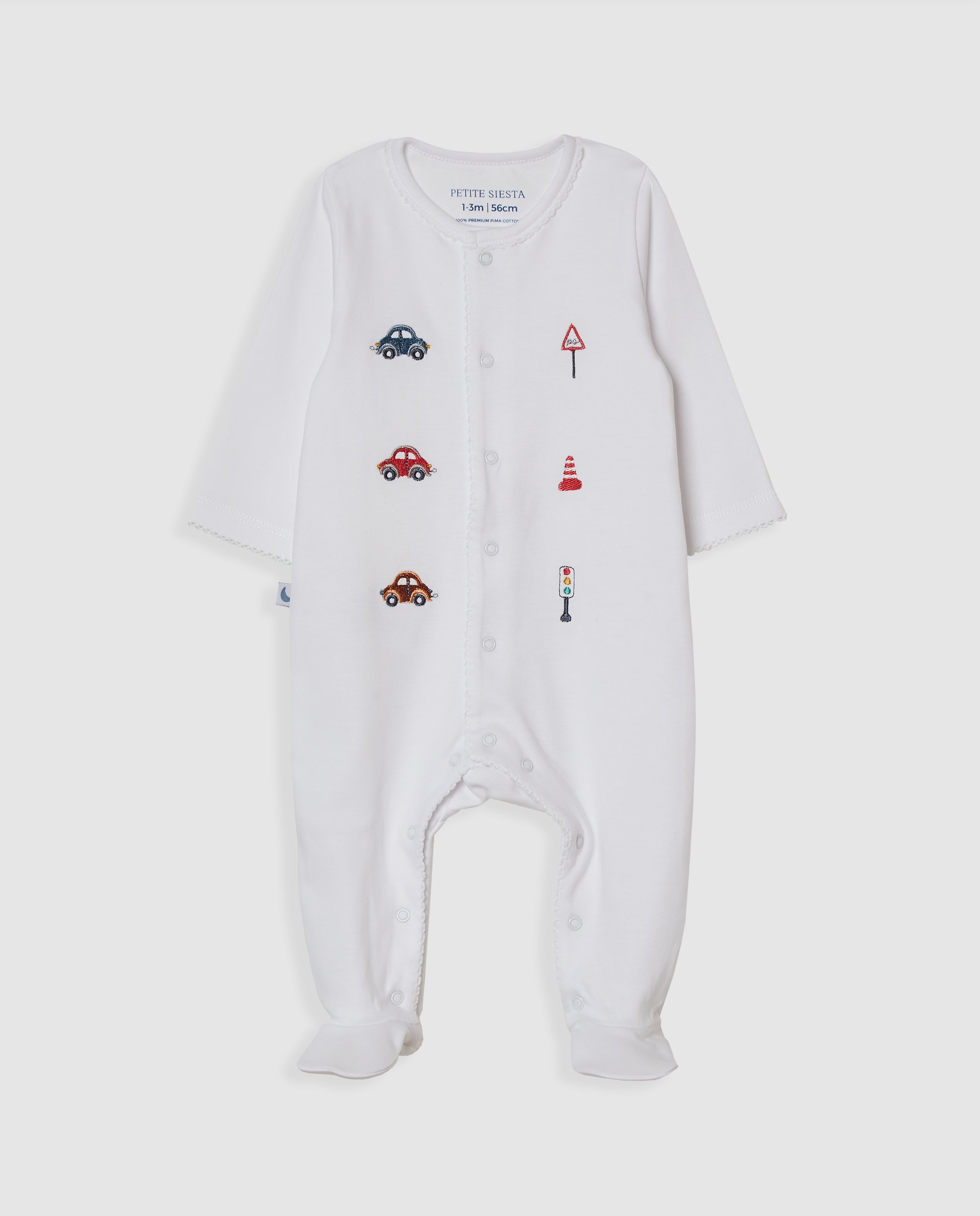 Pijama Bebé Blanco Señales