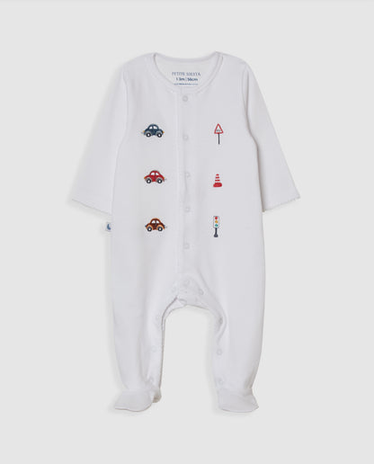 Pijama Bebé Blanco Señales