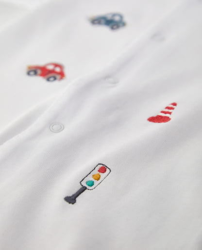 Pijama Bebé Blanco Señales