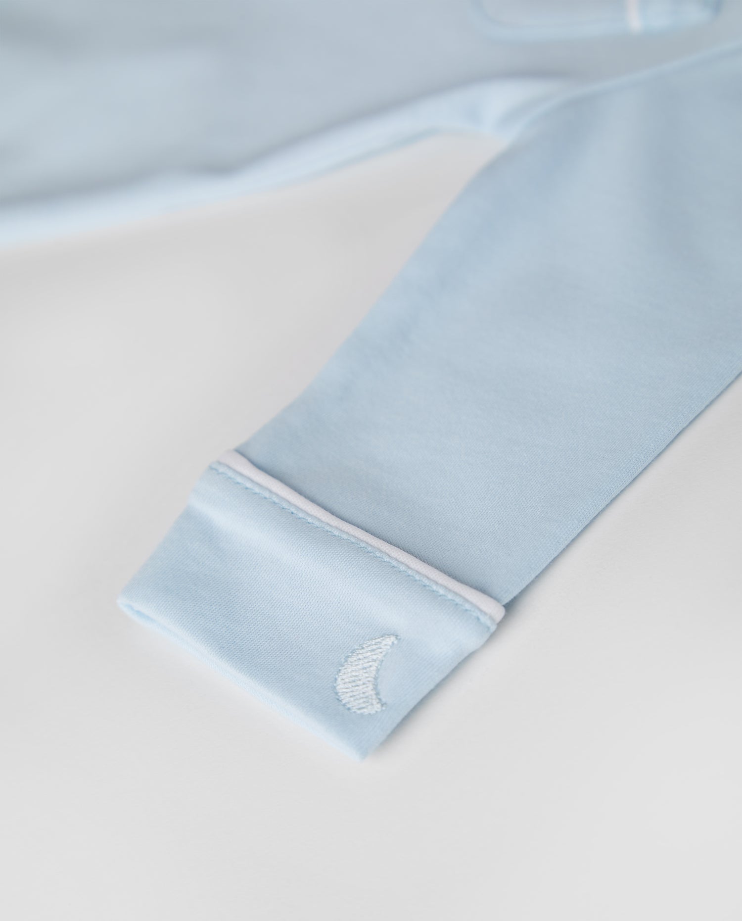 Pyjama chemise bleu pour bébé