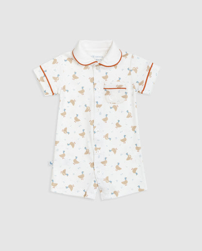 Baby Pajamas Shirt Ducks Short
