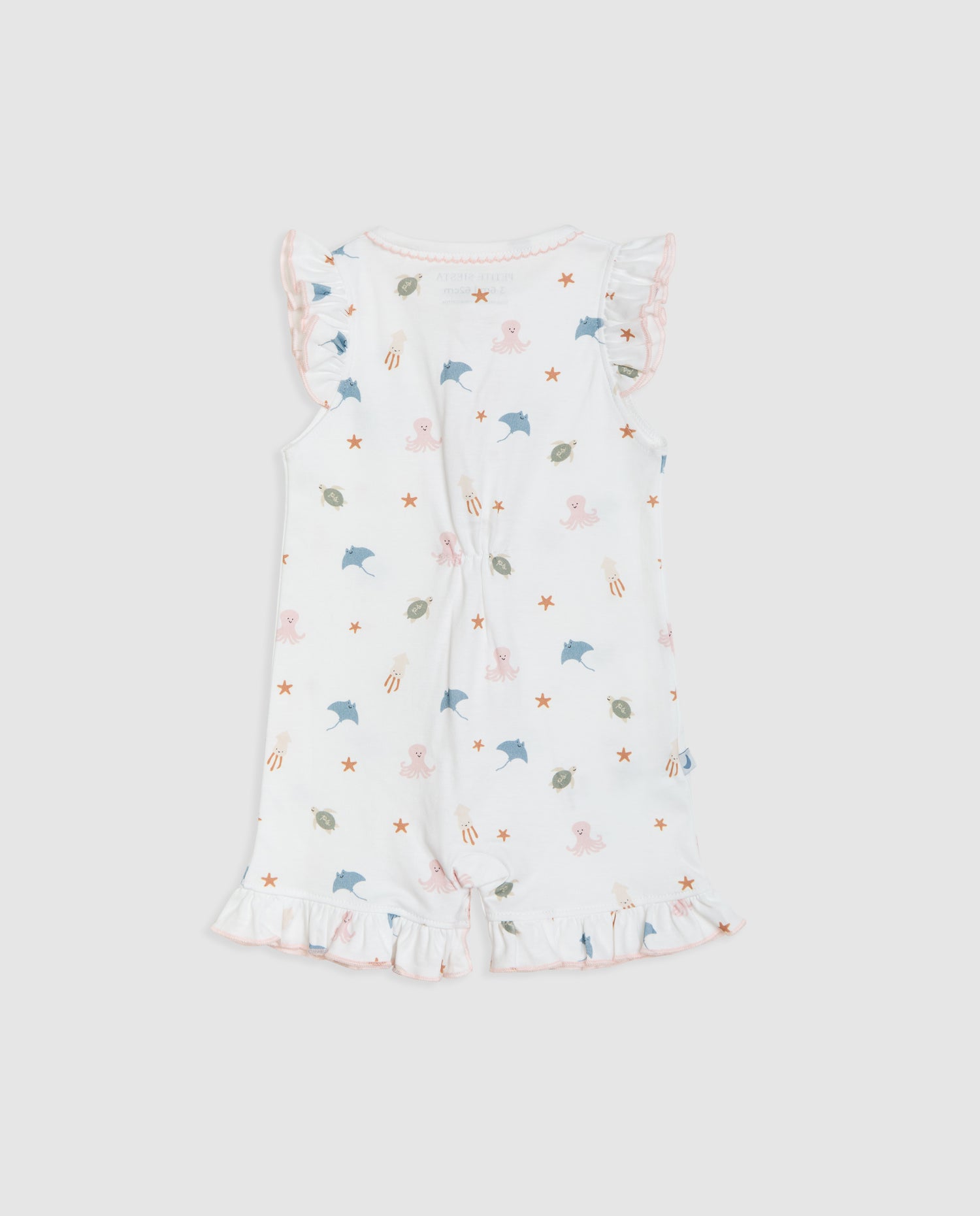 Pijama Bebé Volantes Ocean Corto