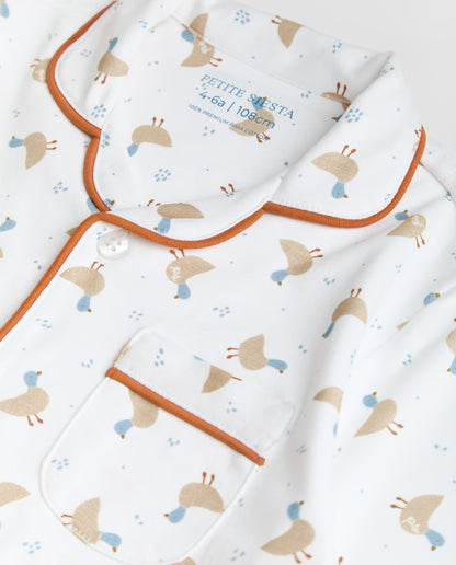 Pijama Kids Camisero Patos