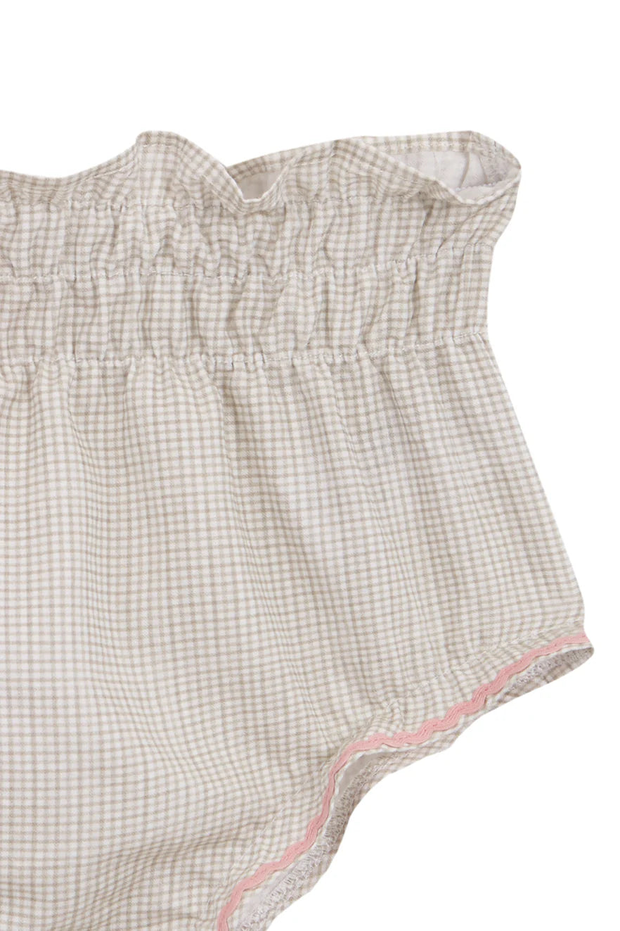 Braguita Vichy Beige &amp; Rosa