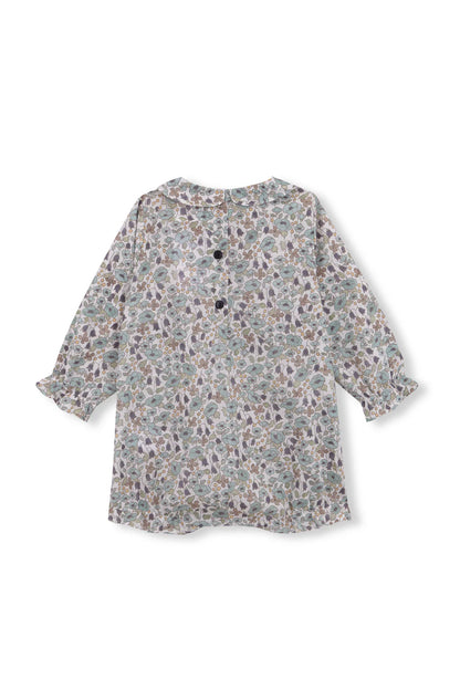 Pelele Unisex Flores Petroleo