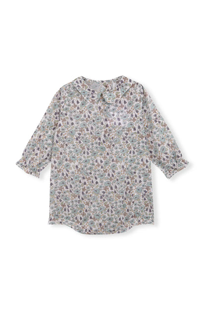 Pelele Unisex Flores Petroleo