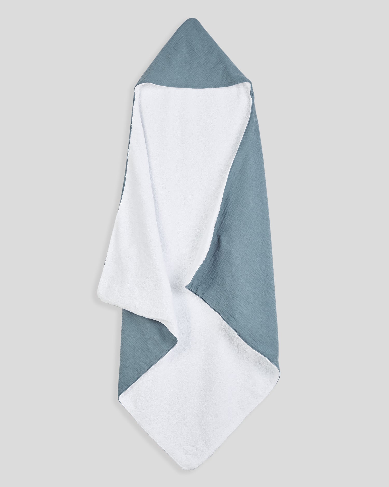 Cape de bain bleu profond