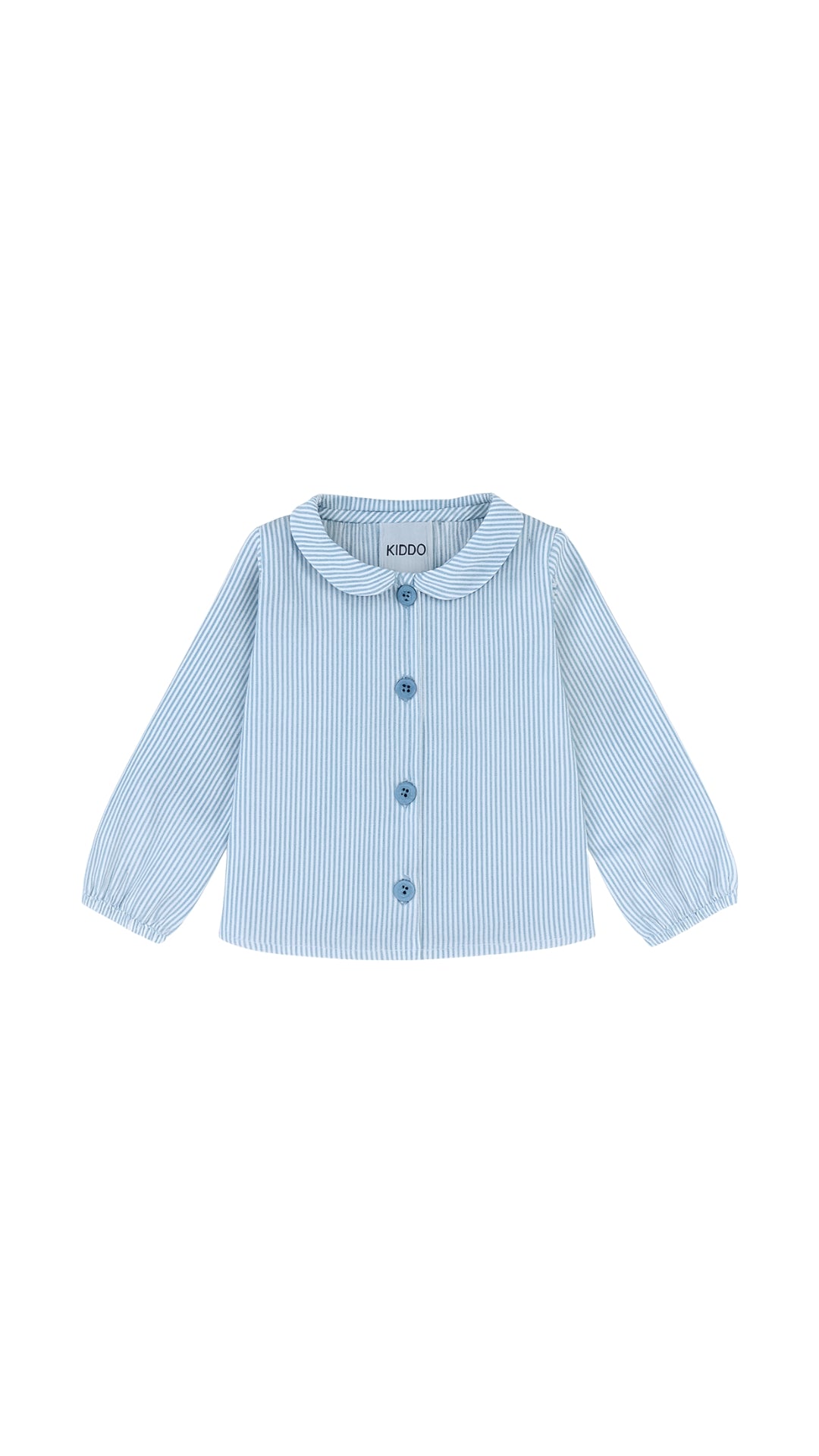 Blusa Bebé Rayas Azules y Blancas