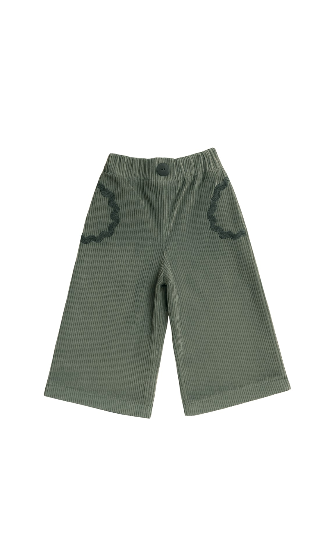 Pantalon Pana Verde Vivo Verde