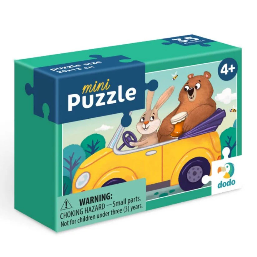 Puzzle mini Viaje en Coche