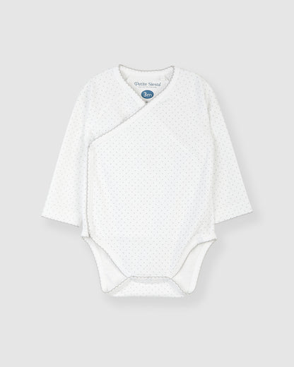 Gray Dot Kimono Body
