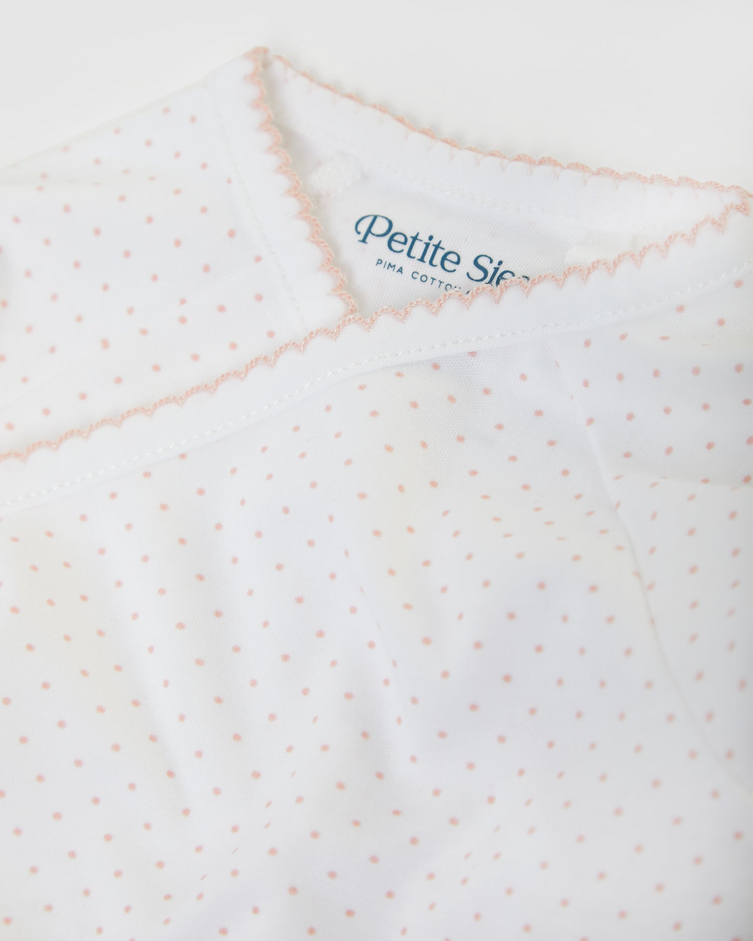 Body kimono à pois roses