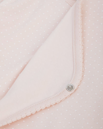 Pink Kimono Body with White Dots
