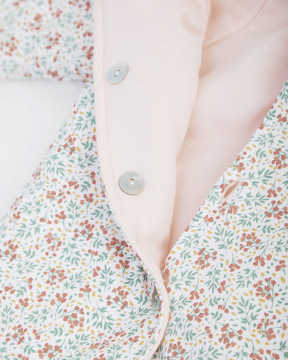 Pink/Flower Reversible Sweatshirt
